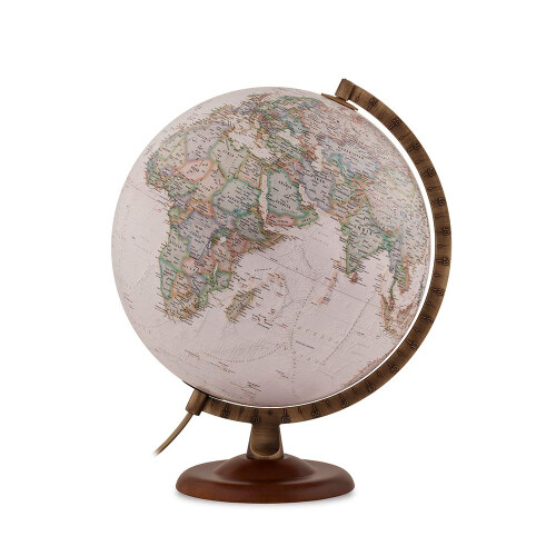 Gold world map executiv