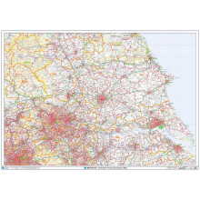 Postcode Sector Map - (S13) - Yorkshire - Wall Map-Paper
