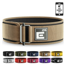 Self-Locking Weight Lifting Belt - Premium Weightlifting Belt for Serious Functional Fitness, Weight Lifting, and Olympic Lifting Athletes - Lifting
