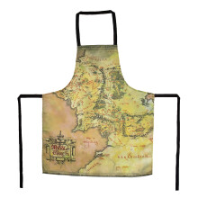 SD Toys Unisex Delantal Mapa El Se?or De Los Anillos Apron Map The Lord Of The Rings, _, ?nico