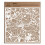 Berlin Paper Cut Map White 30x30 cm Paper Art 1