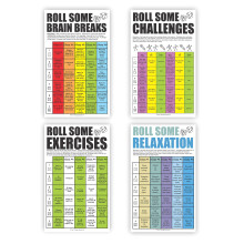 Your Therapy Source Brain Breaks Poster Set for the Classroom - Movement and Learning, Sensory, Indoor Recess, PE