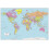 MapSherpa: World Wall Map - Large - 122 x 81 cm - Front Lamination 1