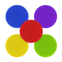VORCOOL Carpet Spot Markers, Round Sport Spot Carpet Markers, Floor Circle Spots for Students Preschool Kindergarten Teachers 30PCS