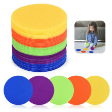 40 Pcs Carpet Spot Markers, 4 Inches Premium Floor Circle Spots Carpet Circles Carpet Floor for Classroom Decoration Elementary School Teacher