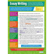 Daydream Education Essay Writing | English Posters | Laminated Gloss Paper measuring 850mm x 594mm (A1) | Language Classroom Posters | Education