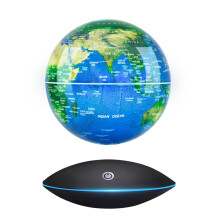 Dracarys Magnetic Levitation Floating Globe, 6 Inch Rotating World Map, Anti Gravity Globe for Educational and Gift, Home Office Classroom Desk Decor,