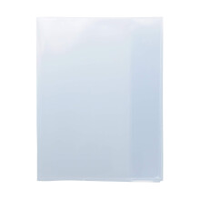 HERMA 19621 Quart Transparent Book Covers, Pack of 10, Book Covers Made of Durable, Wipe-Clean & Extra Thick Polypropylene Film, Transparent Notebook