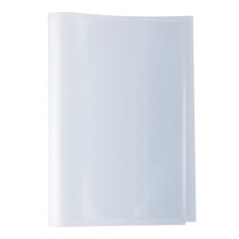 HERMA 19631 Notebook Covers A6 Transparent Clear, Pack of 10, Book Covers Made of Durable, Wipe-Clean & Extra Thick Polypropylene Film, Transparent