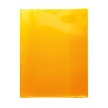 HERMA 19629 Quart Exercise Book Covers Made of Heavy Duty Polypropylene Film, Washable, Extra Thick, Pack of 10, Clear Orange