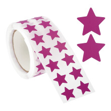 PATIKIL Star Stickers Roll 1/2", 1000 Pcs Self-Adhesive Reward Stickers Star Labels for Behavior Chart Classroom Teacher Supplies and DIY Craft,