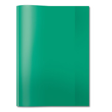 HERMA 7495 Exercise Book Covers DIN A4 Transparent Transparent Exercise Book Covers Made of Durable and Wipe-Clean Polypropylene Film, Set of 25