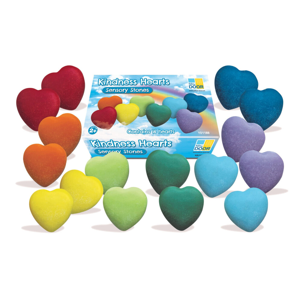 Photos - Educational Toy Yellow Door Kindness Hearts | Set of 16 hearts to recognise and appreciate kindness | say thank you | Early 