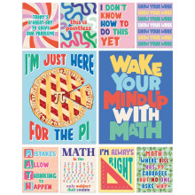 S&O Math Posters for Elementary School - Arithmetic Classroom Displays - Learning Space Prints for Mathematics - Number Charts for Middle Institute -