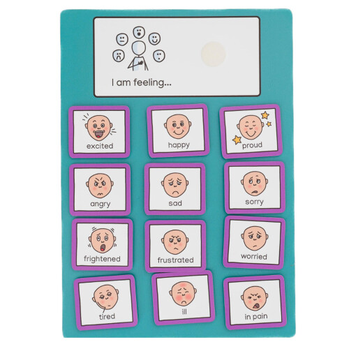 Create Visual Aids I Am Feeling Chart, (B) Emotions Visual Symbols To Support Emotional Development, SEND, ASD