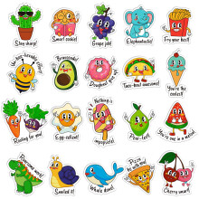800 Pcs Punny Reward Stickers for Children, D-FantiX Motivational Kids Stickers for Teachers, Must Have Essentials for Elementary Classroom, Positive