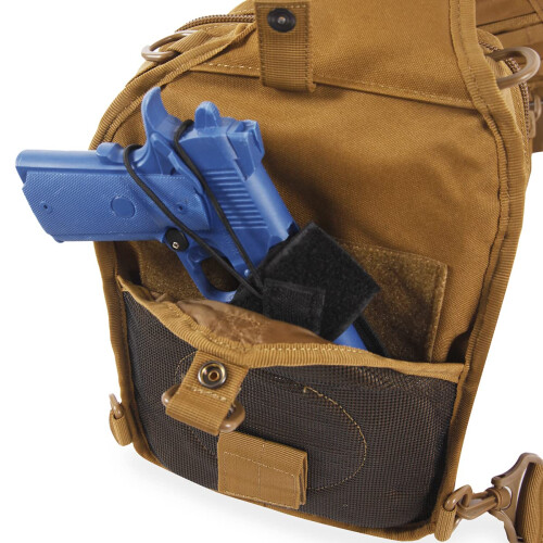 Highland Tactical Unisex's Eagle Sling Backpack, Dark Desert, OneSize 2
