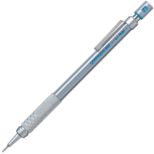 Pentel Pentel Mechanical Pencil, Graph Gear 500, for Draft, 0.7mm (PG517)