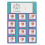 Feelings Chart with 12 removable visual symbol communication cards to support emotional development and understanding. 1