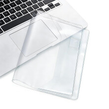 VelvetGlow A5 Cover, Jelly PVC Plastic Book Covers, a5 Clear Protector, A5midori Clear Cover, A5Stalogy 6.3 x 8.5inces