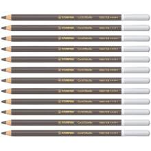 STABILO CarbOthello - Chalk-Pastel Pencil - Pack of 12 - Warm Grey 5