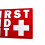 First Aid Kit IFAK PVC Patch (White and Red) 3