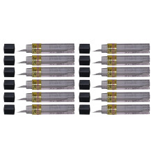 Pentel Super Hi-Polymer 0.2 mm Grade HB Refill Lead (Pack of 12)