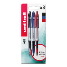 uni-ball UB-188-L Air Rollerball Pens. Premium 0.7mm Medium Nib for Super Smooth Handwriting. Writes Like a Fountain Pen. Fade and Water Resistant