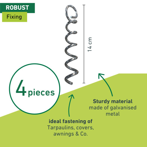 Windhager Spiral Ground Peg 2