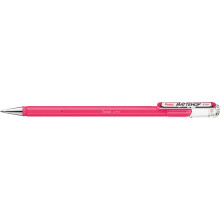 Pentel Mattehop 1.0mm Gel Roller Pink - Pack of 12