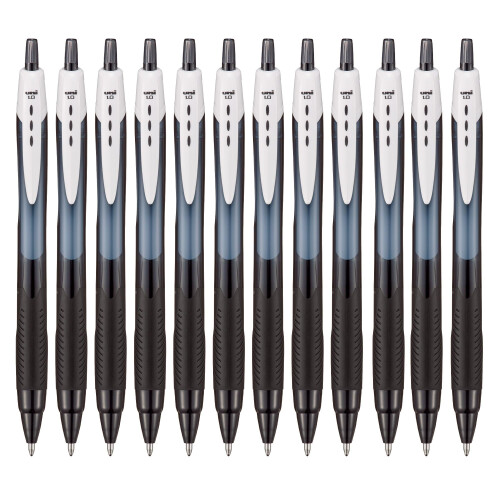 Uni-Ball Uni-Ball Rollerball JetStream SXN-150E Black 1mm Box 12 pcs