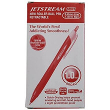 Uni-Ball Jetstream Rollerball Pen 1 mm Red