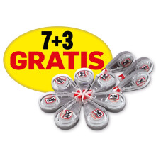 Pritt Mini Roller, Pack of 10 Correction Tapes, Correction Roller for Erase and Correct, Flexible Tip & Immediate Rewriting, Ideal for All Kits