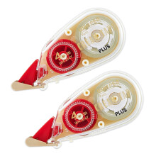 Plus WH-814Y 51-642 Correction Tape, White Petite, Cream Tape, 0.2 inches (4 mm) x 2