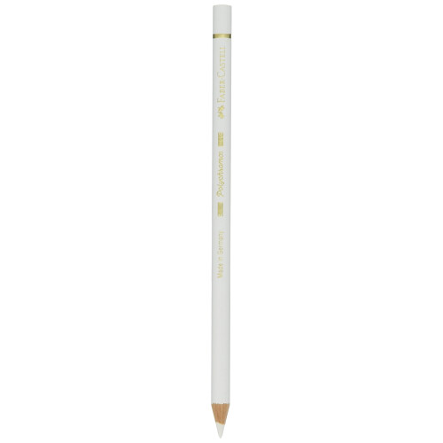 Faber-Castell Faber-Castell White Polychromo Pack of 6