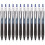 Uni-Ball Uni-ball Rollerball JetStream SXN-150E Blue 1mm Box 12 pcs 1