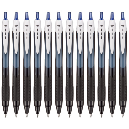 Uni-Ball Uni-ball Rollerball JetStream SXN-150E Blue 1mm Box 12 pcs