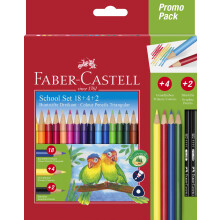 Faber-Castell 201597 Triangular Colour Pencil