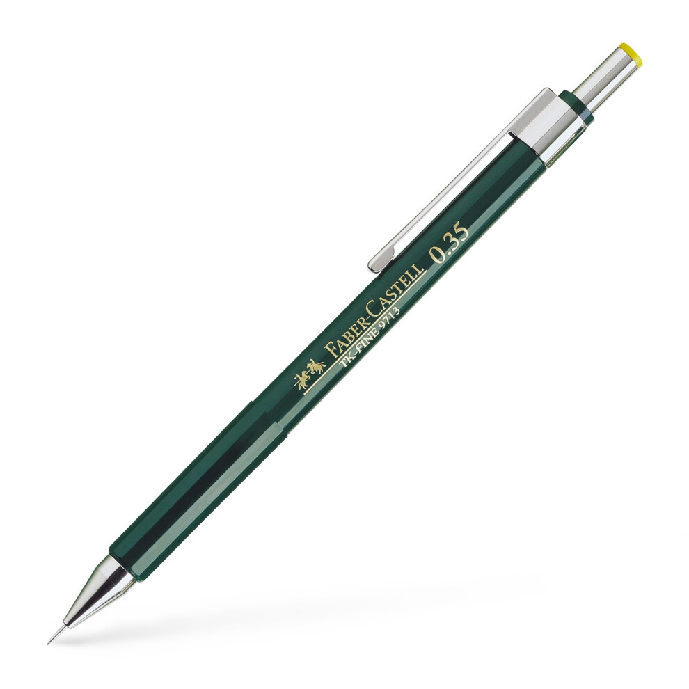 Faber-Castell Miscellaneous Tk-Fine 9713 Mechanical Pencil, 0.35Mmblack, 0.35Mm, For Art, Craft, Drawing, Sketching, Home, School, University,