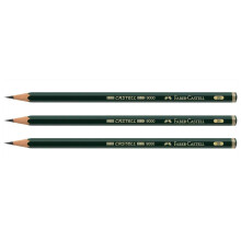 FABER CASTELL 9000 Graphite Pencil - Pack of Three - 2B