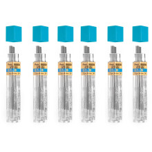 Pentel Super Polymer Refill Replacement Spare Leads for Automatic & Mechanical Pencils - 0.7mm B - Pack of 6