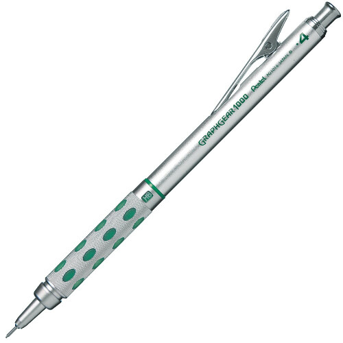 Pentel Pentel Graph Gear 1000 Mechanical Drafting Pencil 0.4mm Green (PG1014)