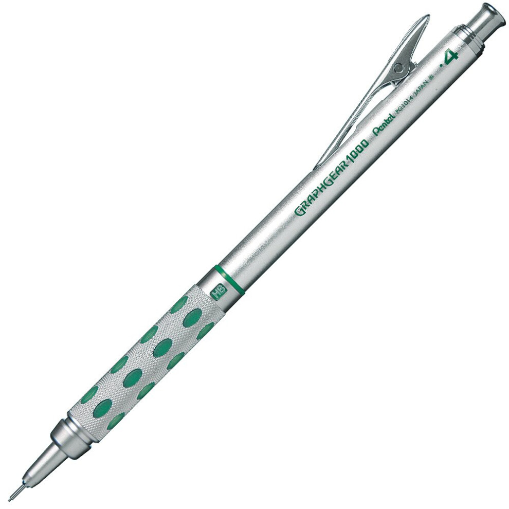 Pentel Graph Gear 1000 Mechanical Drafting Pencil 0.4Mm (Pg1014) Green