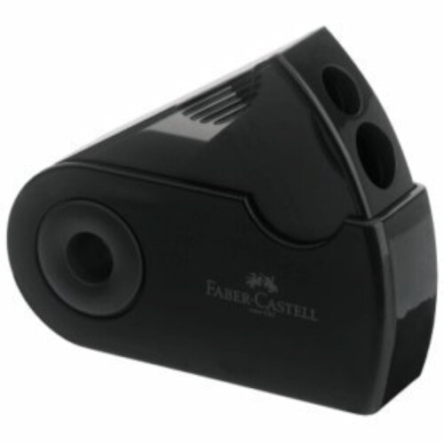 Faber-Castell Faber-Castell SLEEVE/182700 Double Sharpener Black