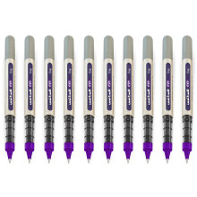 uni-ball EYE - UB-157E Rollerball Pens - 0.7mm Nib - Violet - Pack of 10