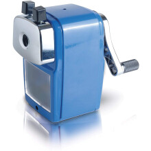 Helix Metal Desktop Pencil Sharpener - Blue Body