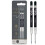 Parker Parker Gel Pen Refills | Medium Tip (0.7mm) | Black QUINK Ink | 2 Count 1