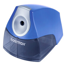 Bostitch Office Personal Electric Pencil Sharpener, Powerful Stall-Free Motor, High Capacity Shavings Tray, 7Yr Warranty, Navy Blue (EPS4-KTBLUE)