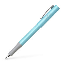 Faber-Castell Grip Pearl Edition EF Fountain Pen - Turquoise