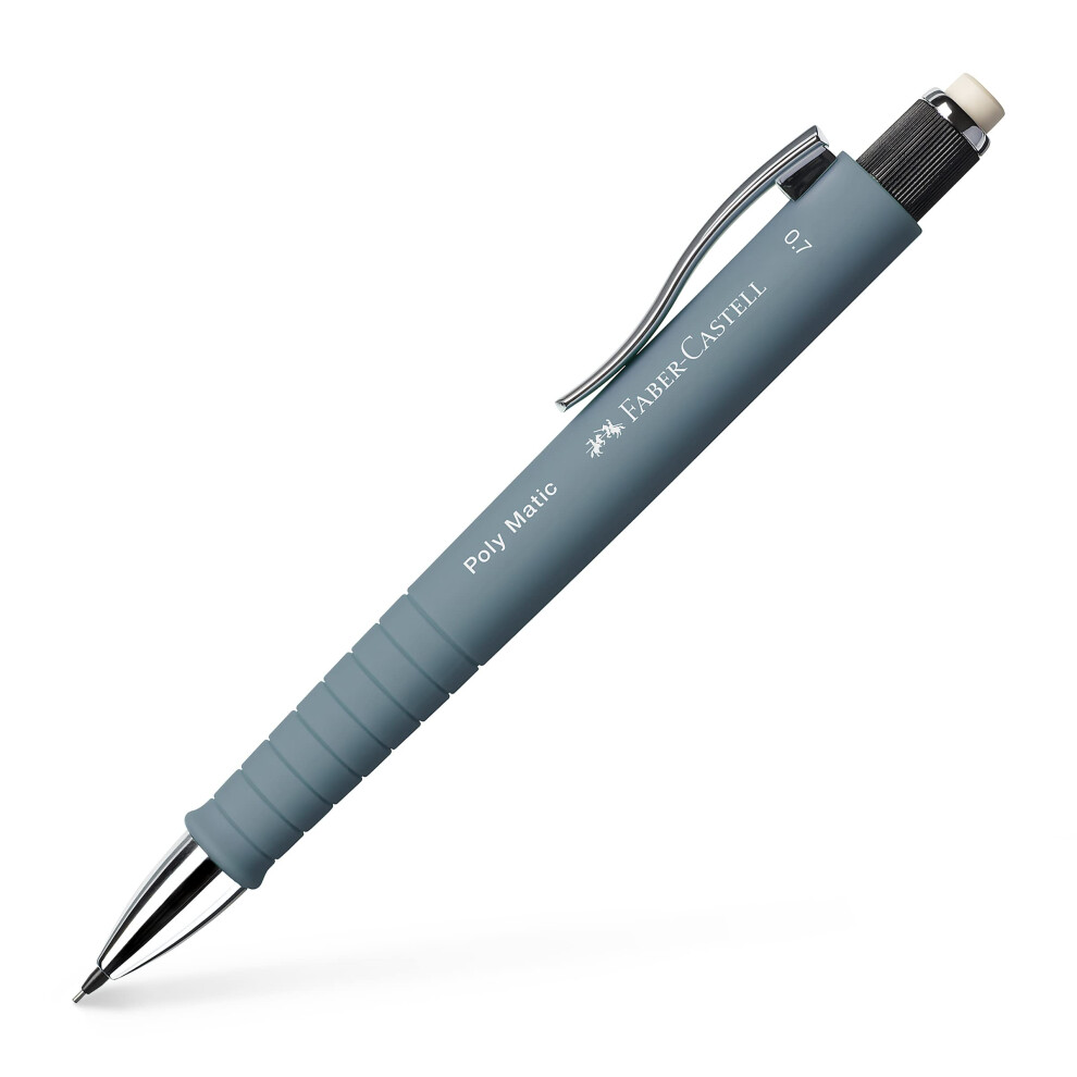 Faber-Castell Poly Matic 0.7Mm Mechanical Pencil - Grey